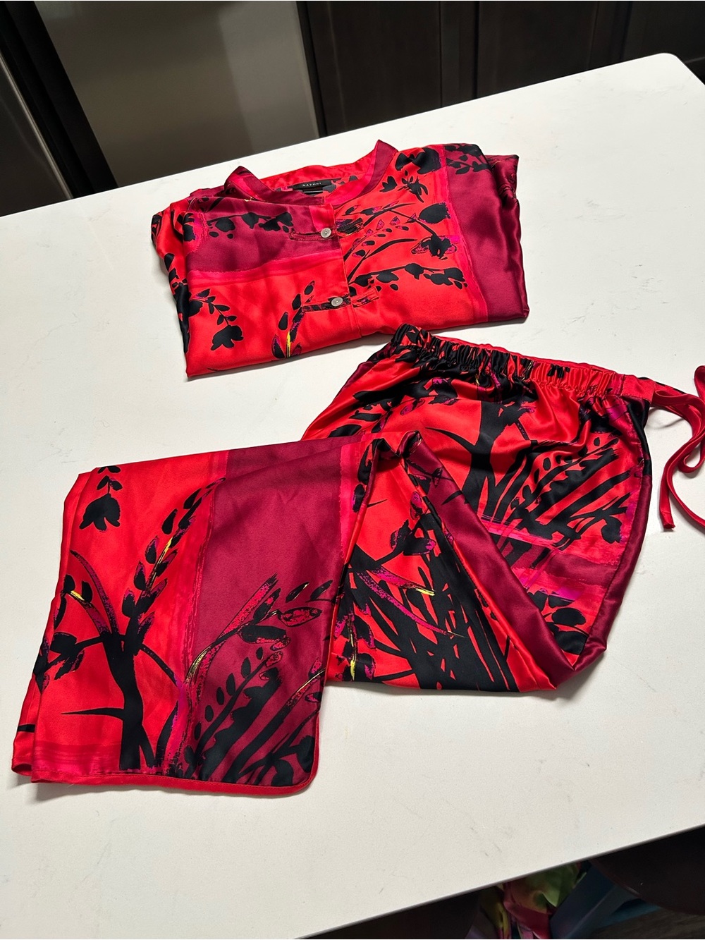 Natori Floral Loungewear XXL - Picture 2 of 16